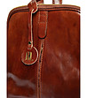 Кафява дамска раница от естествена кожа Indiasa-3 снимка