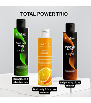 Комплект от шампоан и два броя душ гел снимка