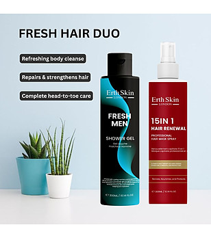 Комплект от душ гел и маска за коса снимка