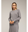Дамски пуловер в сиво-0 снимка