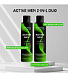 Комплект от 2 боря душ гел 2 в 1 за мъже 300мл-0 снимка