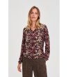 Дамска блуза с пейсли принт-1 снимка