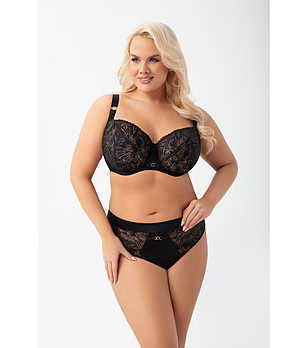 Сутиен с меки чашки в черно Mila снимка