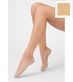 Телесен дамски чорап терлик MICRO RETE с микро мрежа снимка