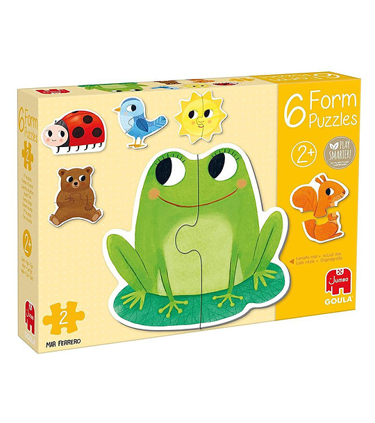 Бебешки пъзели 6 броя Животни снимка