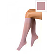 Дамски чорапи KATRIN 40 DEN в цвят роза до коляното-1 снимка