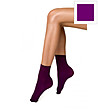 Лилави чорапи с комфортен ластик 40 DEN KATRIN-1 снимка