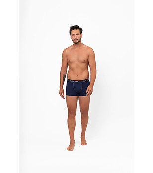 Мъжки тъмносини памучни боксерки Salomon снимка