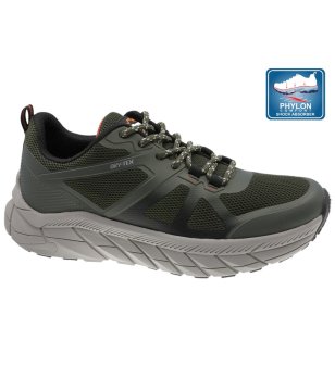 Мъжки обувки за трекинг в цвят каки с подметка Phylon снимка