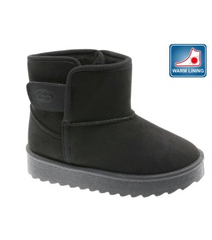 Детски черни боти с нехлъзгава подметка снимка