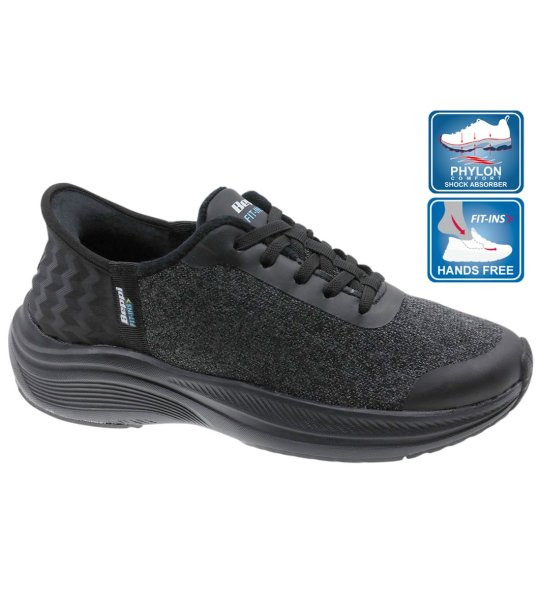 Леки черни дамски маратонки с подметка Phylon снимка