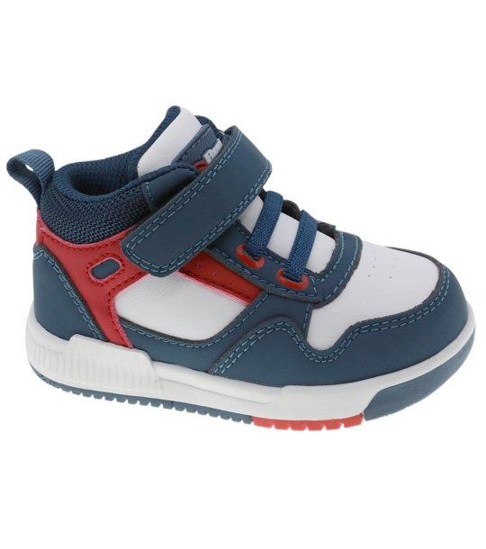 Бебешки кецове в тъмносин цвят с велкро снимка