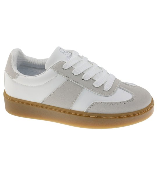 Бели ежедневни сникърси с връзки снимка