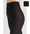 Черен чорапогащник 180 DEN SOFT SILK с широк ластик-2 снимка