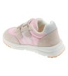 Mаратонки в бяло и розово с велкро и ултралека подметка за широко стъпало-2 снимка
