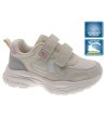 Детски маратонки с велкро и ултралека подметка в бежово-0 снимка