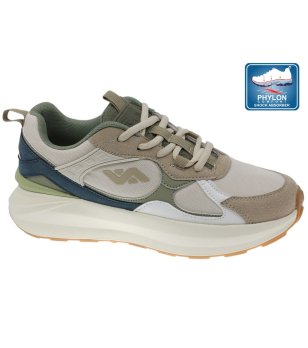 Дамски бежови маратонки с връзки снимка