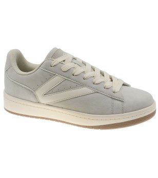 Дамски бежови сникърси с връзки снимка