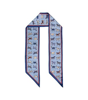 Светлосиня лента WILD HORSES снимка