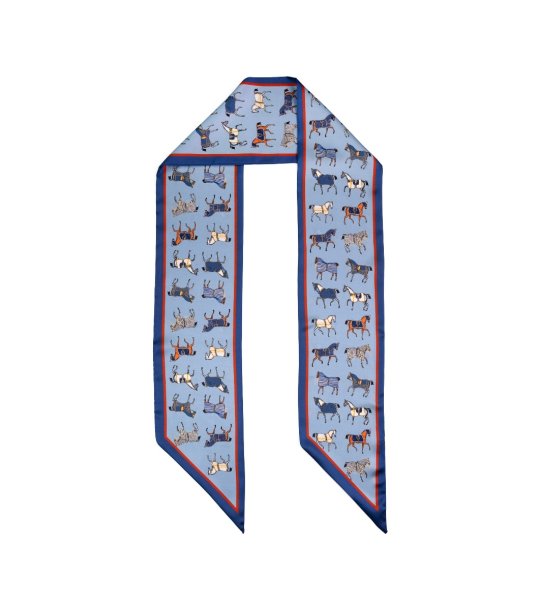 Светлосиня лента WILD HORSES снимка