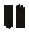 Черни унисекс памучни ръкавици Samori-0 снимка