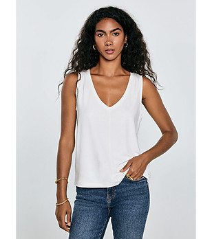 Бял топ PISTIMA снимка