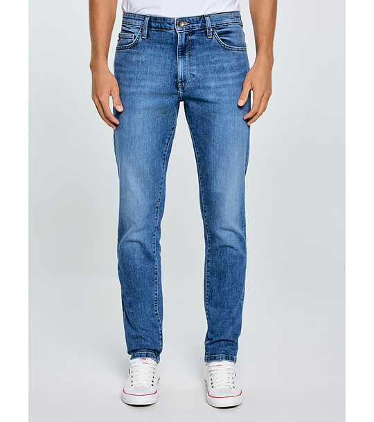 Мъжки светлосини памучни дънки Harpеr снимка