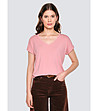 Розова дамска тениска VALERIA -0 снимка