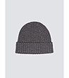 Сива мъжка зимна шапка HAMAN -2 снимка