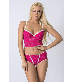 Корсет на бели точки IZYDA  снимка