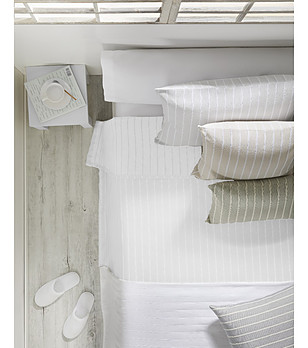 Декоративно покривало за легло JUCAR в бяло 60x200 см снимка