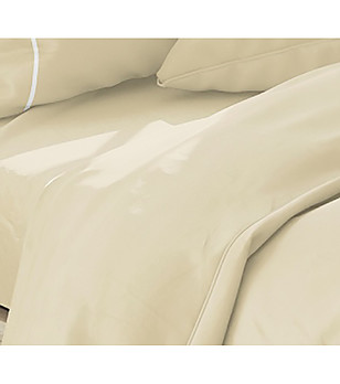 Спален комплект в бежово ALBANY  180x220 см снимка