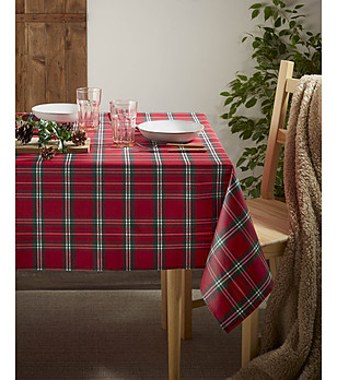 Покривка за маса с тефлоново покритие в каре EIDYN 150x300 снимка