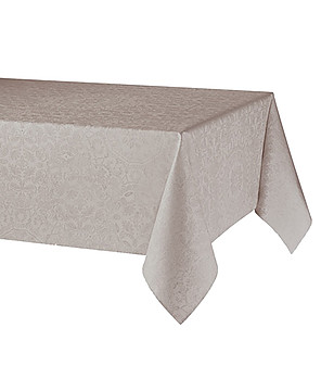 Бежова покривка за маса в перлен нюанс VALERIA 160x300 см снимка