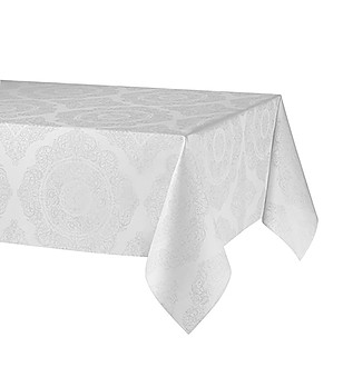 Бяла покривка за маса с тефлоново покритие NEREA 160см снимка