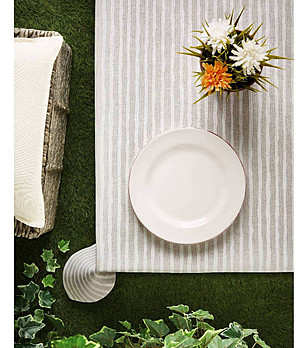 Памучен тишлайфер с тефлоново покритие на райе IRIS  50x150 см снимка