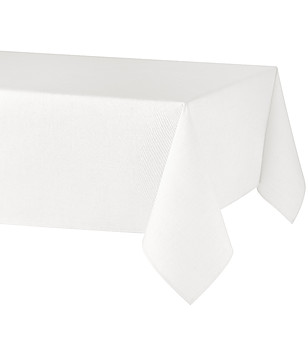 Бяла покривка за маса с тефлоново покритие  ITACA 150x350 см снимка