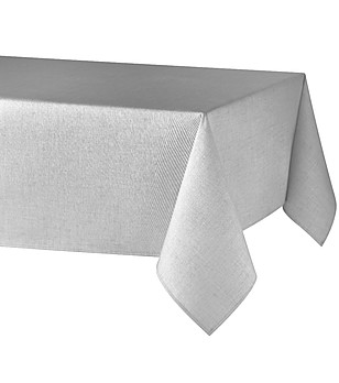 Комплект от 2 сребристи подложки за маса ITACA 35x50 см снимка