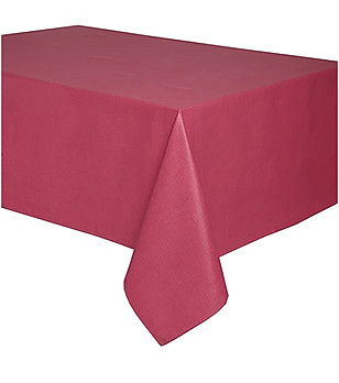 Кръгла тефлонова покривка за маса в червено ITACA 150 см снимка