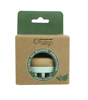 Ръчен масажор против целулит в зелен цвят снимка