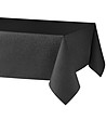 Черна покривка за маса с покритие против петна ITACA  150x250 см-0 снимка