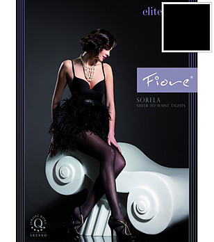 Черен чорапогащник 40 DEN SORELA снимка