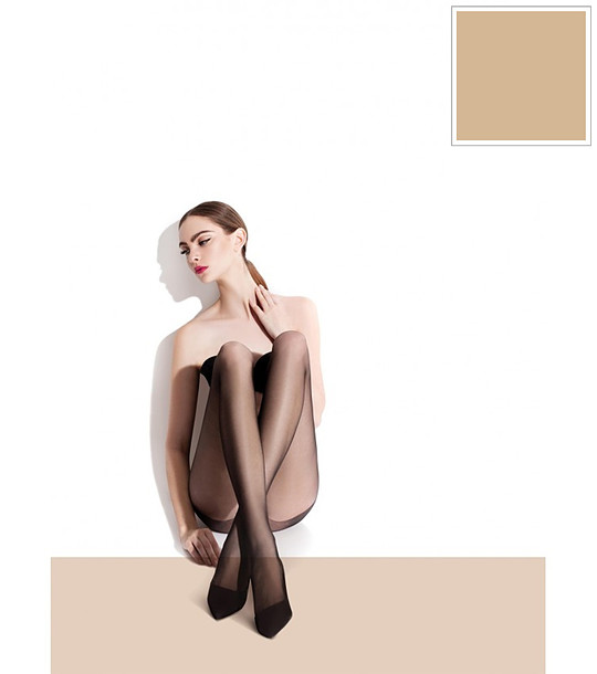 Телесен чорапогащник 15 DEN SAVA снимка