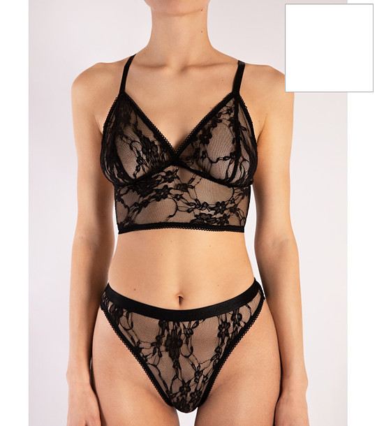 Бял дантелен бралет SERENADE снимка