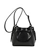 Дамска чанта през рамо в черно-1 снимка