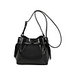 Дамска чанта през рамо в черно-2 снимка