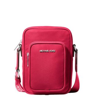 Дамска розова чанта през рамо снимка