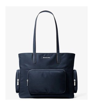 Тъмносиня дамска чанта снимка