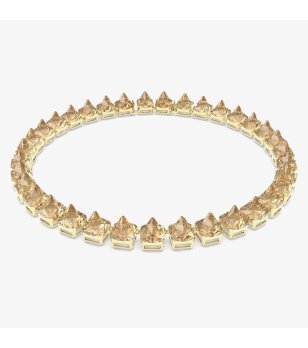 Златисто дамско колие с кристали MATRIX Swarovski снимка