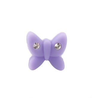 Лилава силиконова висулка пеперуда Colors Butterfly Liliac Morellato снимка